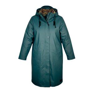 PENDELTON Women's Eureka Insulated WATERPROOF Hooded Coat-Deep Teal Size-Small